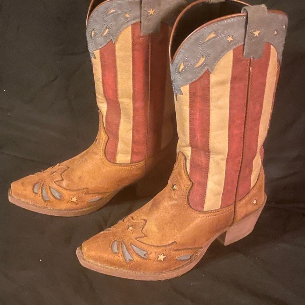 Dingo, women’s boots, patriotic